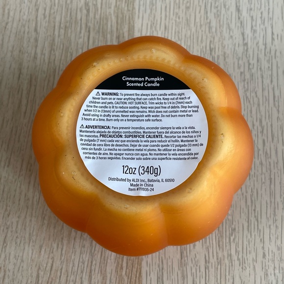 Cinnamon Pupking Candle • High intensity • 12 oz - Picture 9 of 11